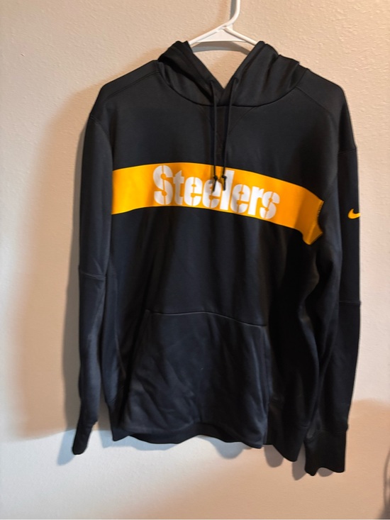 NFL Other - Nike Pittsburgh Steelers Black & Gold Pullover Hoodie Size M